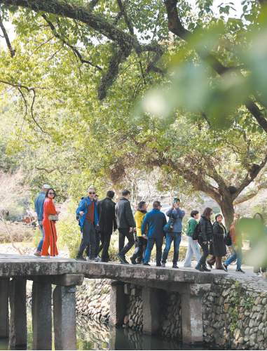 百家旅行商连续四年来温采购“山水”